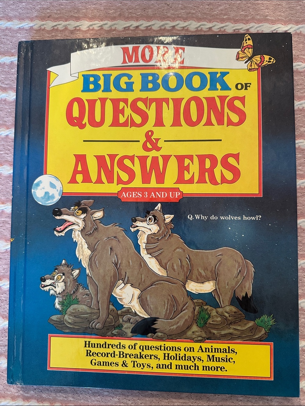 Big Book of Questions & Answers — Children’s Trivia Book (Blue/Yellow/Red)